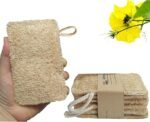 Large Natural Dish Scrubber, Loofah Dishwashing Sponge (6 Pcs), No Scratch for Dish, Large Size 5.2"L*3.2"W, Loofah Plant Kitchen Eco-Scrubber, Zero Waste and Eco Friendly Sponges, Unbleached.